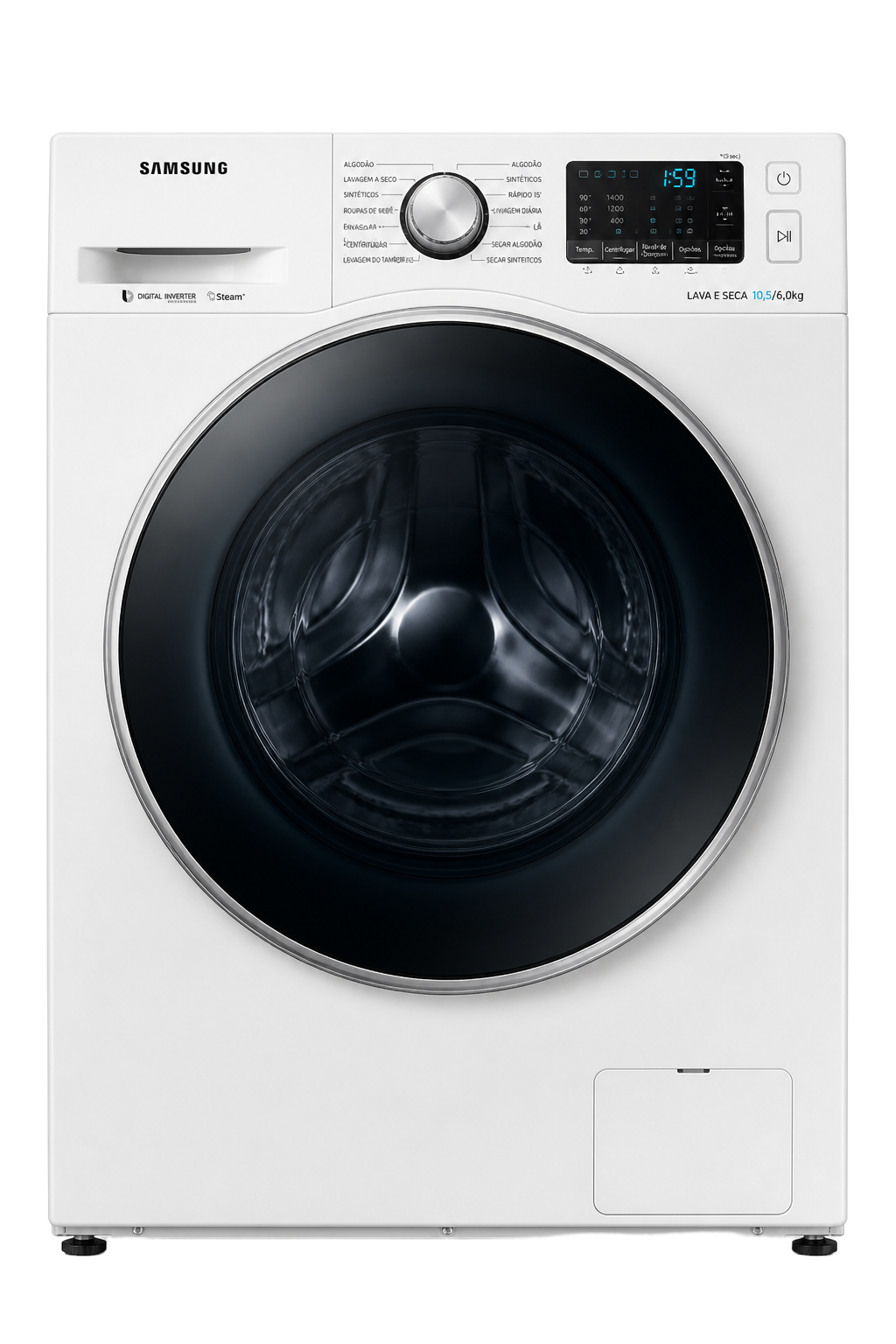 Lava e seca Samsung